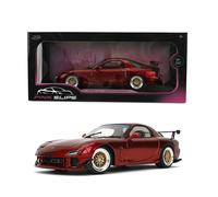 1:18 Scale Diecast Model Car Compatible for Mazda RX-7 FD Red Jada Toys Pink Slips 36471