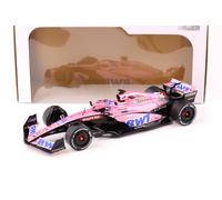 F1 Fernando Alonso 1:18 2022 Bahrain GP Alpine by Solido Model RaceCar