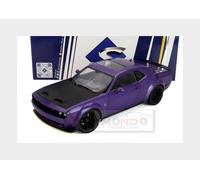 1:18 SOLIDO Dodge Challenger Srt Hellcat 2020 Blue Purple SL1805714 Model