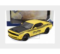 Solido Dodge Challenger NYC Hellcab US Musle Car Taxi Checkerboard Black Bonnet Spoiler Yellow Diecast 1:18
