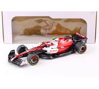 solido MODELLINO IN SCALA COMPATIBILE CON ALFA ROMEO C42 N.24 CANADA GP 2022 G.ZHOU 1:18 SL1810202