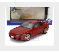 1:18 SOLIDO Nissan Silvia (S15) Coupe Spec-R Aero 1999 Red SL1812202 Model