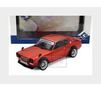 Solido Nissan Skyline C10 Hakosuka Works 1970 Classic JDM Diecast Model Car with Wide Body Design, Detailed Body and Racing Tires, Metallic Orange, 1:18