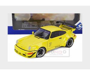 1:18 SOLIDO Porsche 911 964 Rwb Body Kit Coupe 2024 Yellow SL1807518 Model