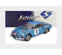 Solido 421186402 1:18 Alpine A110 1600S #1 Blue Diecast Car - New