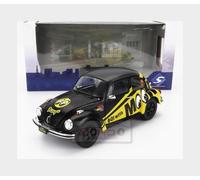 SOLID 1800519 MINIATURE VOLKSWAGEN BEETLE 1303 BLACK CUSTOM BI-COLOR 1974 1/18