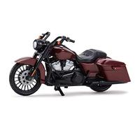 1/18 Static Die Cast Vehicles Collectible Hobbies Motorcycle Model For Children's Gifts Toys For Harley Road King Special 2017