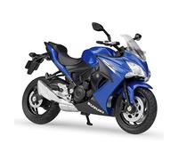 1:18 Welly 2017 SUZUKI GSX-S1000F Motorcycle Model Diecast Metal Bike Miniature