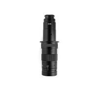 1-180 Magnification Adjustable 180x Monocular Zoom C Mount Industry Video Microscope Lens ForUSB Camera Clear Image Adjustable Magnification