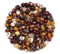 1.1lb Natural Crushed Mookaite Jasper Crystal Tumbled Chips-Mookaite Jasper Healing Crystals Chips Bulk, Crushed Crystal Gemstones for Crafts, Beautiful Package for Gift