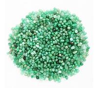 1.1lb Natural Green Aventurine Crushed Crystal Tumbled Chips-Green Aventurine Healing Crystals Chips Bulk, Crushed Crystal Gemstones for Crafts, Beautiful Package for Gift (Green Aventurine)