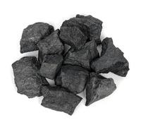 1.1lb Raw Shungite Stones | Natural Black Crystal Stones Bulk