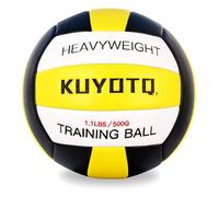 1.1lbs/500g Weighted Heavy Volleyball For Setters Serve Trainer Setter Weighted Volleyball Training Equipment Size 5 Thickened Surface Soft Leather Durable in&Outdoor Training Setting Rebounders