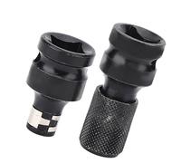 1/2 1/4 Inch Wrench Hex Shank Chuck Conversion Kit Square Change Socket Adapter Conversion Professional Accessories