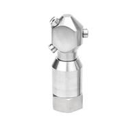 1/2"-1" Rotary Cleaning Nozzle 360 Degree Impact Bottle Container Rotating Washing 3/4 Head Automatic Rotary Tank Cleaning(3of4 inch 4 Head)