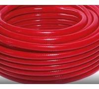 1/2" (12.7mm) Red Reinforced Pvc 15M Hot Water Hose 4-Layer, Potable Water Certified