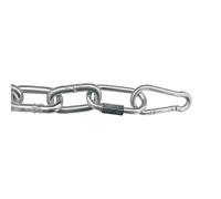 1.2-12mm Diameter Highly Polished Welded 304 Stainless Steel Chain Long Short Link Any Meter Length For Lifting Binding for Gate, Padlock(304 Long Link,1.2mm)