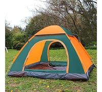 1-2 2-3 3-4 Person Camping Tent, Insect screens for ventilation and ventilation tent, Tent for picnic/hiking/fishing/outdoor,green door,3 to 4 (Camouflage 1 to 2) beautiful scenery