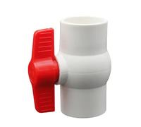 1/2-2 Lnch Thread and Socket Type Grey Ball Valve Irrigation Tank Switch Water 1Pcs(A,1 inch)