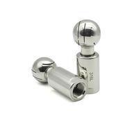 1/2"-2" SS304/316L Stainless Steel Internal Thread Rotary Spray Ball CIP Tank Cleaning Head 360 Degree Coverage Wash Fittin(SS304,2")