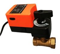 1/2'' 2 Way Equal Percentage Proprotion Valve,AC/DC24V Electric Modulating Valve 4-20mA Analog for Flow Regulation