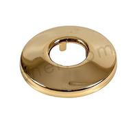 1/2" (20mm) Brass Golden Plated Cone Stainless Steel Pipe Collar Rose