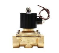 1/2" 3/4" 1" 1-1/4" 1-1/2" 2" Brass Energy Saving Solenoid Valve Normally Closed 24 Hours Energized Without Heat 220V 24V 12V(1-1/4")