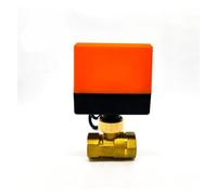 1/2" 3/4" 1" 1-1/4" 1-1/2" 2" Electric Ball Valve Brass Air Conditioning Floor Heating Solenoid Valve Two-Way AC220V DC24V DC12V(2,220VAC)