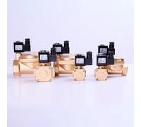 1/2" 3/4" 1" 1-1/4" 2" Brass High Pressure Solenoid Valve 110V 220V 24V 12V 0955