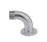 1/2" 3/4" 1" 1-1/4" 2" BSPT Male X 1.5" 2" 2.5" Tri Clamp 90 Degree Elbow SUS304 Fitting DN15 DN20 DN25 DN32 DN40 DN50(DN25 K50.5mm Female)