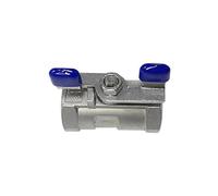 1/2 3/4 1 1-1/4 2 Inch 1 Piece Low Pressure Ball Valve SS304 for Water Oil Steam 1Pcs(1")