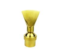 1/2" 3/4" 1" 1.5" 2" Duck Tail Fountain Nozzles Brass Stainless Steel Head Landscape Spray for Garden Pond(1.5 (Brass))