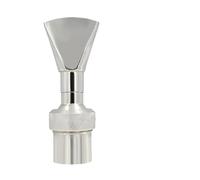 1/2" 3/4" 1" 1.5" 2" Duck Tail Fountain Nozzles Brass Stainless Steel Nozzle Landscape Head Spray for Garden Pond(1 inch (SS))