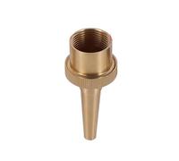 1/2" 3/4" 1" 1.5" Female Thread Copper Straight Jet Fountain Nozzle Garden Park Radial Water Column Adjustable Sprinkler Head 1Pc for Garden, Courtyard(3I4 inch)