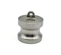 1/2" 3/4" 1" 2" 304 Stainless Steel Thread Cam Lock Fitting Adapter Barb Quick Disconnect for Hose Pumps Self-Made(Gold,SUS304_1")