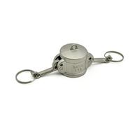 1/2" 3/4" 1" 2" 304 Stainless Steel Thread Cam Lock Fitting Adapter Barb Quick Disconnect for Hose Pumps Self-Made(Brown,SUS304_2")