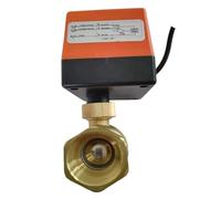 1/2" 3/4" 1" 2" Actuator Motorized Ball Valve 220V 110V 24V 12V 3-Wire 2-Control 2-Way Brass Electric Shut-Off Valve(DN50,110VAC_2 Way)