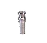 1/2" 3/4" 1" 2" Camlock Groove Fitting 304 Stainless Steel Cam Lock Homebrew Quick Coupling Adapter Connector Type A C E F(Type E,1")