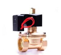 1/2" 3/4" 1" 2" inch Water Solenoid Valve Normally Open Brass Non-Heat Energy-Saving Electric Solenoid Valve(24VDC)