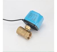 1/2 3/4 1 2 Lnch Ball Valve AC220V DC12V DC24V 2-Wire Brass Normally Closed Motorized 1Pcs(1/2",220VAC_Normally Open)