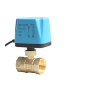 1/2 3/4 1 2 Lnch Normally Closed Motorized Ball Valve 220V 12V 24V 2-Wire Brass 1Pcs(1-1/4",12VDC_Normally Open)
