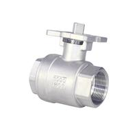 1/2" 3/4" 1" 2" Two-Piece high Platform Ball Valve Stainless Steel Female Thread Q11F(1/2")