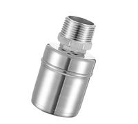 1/2'' 3/4'' 1'' Automatic Water Level Control Stainless Steel Floating Ball Valve Mini Float Tank Anti Corrosion(1",Upper Water Inlet)