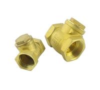 1/2" 3/4" 1" Brass Horizontal Check Valve BSP Female Thread Swing DN15 DN20 DN25 Non-Return(1 Inch)