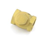 1/2" 3/4" 1" Brass Horizontal Check Valve BSP Female Thread Swing Valve DN15 DN20 DN25 Non-Return(3/4")