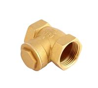 1/2" 3/4" 1" BSP Female Thread Brass Swing Check One Way Non-Return for Water Aquarium Float Valve(3/4")