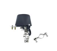 1/2" 3/4" 1" Electric Automatic Manipulator Shut Off Valve DN15 DN20 DN25 For Alarm Gas Water Pipeline Security Device 12V 1A Water Conservation(Black DN15)