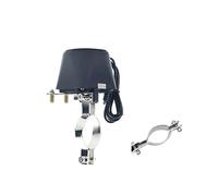 1/2" 3/4" 1" Electric Automatic Manipulator Shut Off Valve DN15 DN20 DN25 For Alarm Gas Water Pipeline Security Device 12V 1A Water Conservation(Black DN20)