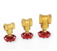 1/2" 3/4" 1" Female to Female Thread Two Way Brass gate valves DN15 20 25 Water Valve Switch Valve Internal Thread(DN40,Heavy)