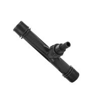 1/2 3/4 1 Inch Irrigation Tube Fertilizer Mixer Injector, Efficient Chemical Resistance Agricultural Tool POM Plastic Black, Suitable for Agriculture Irrigation System (one inch)